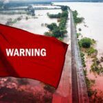Chiang Rai Puts Up Red Warning Flags Along the Kok River as Water Levels Increase