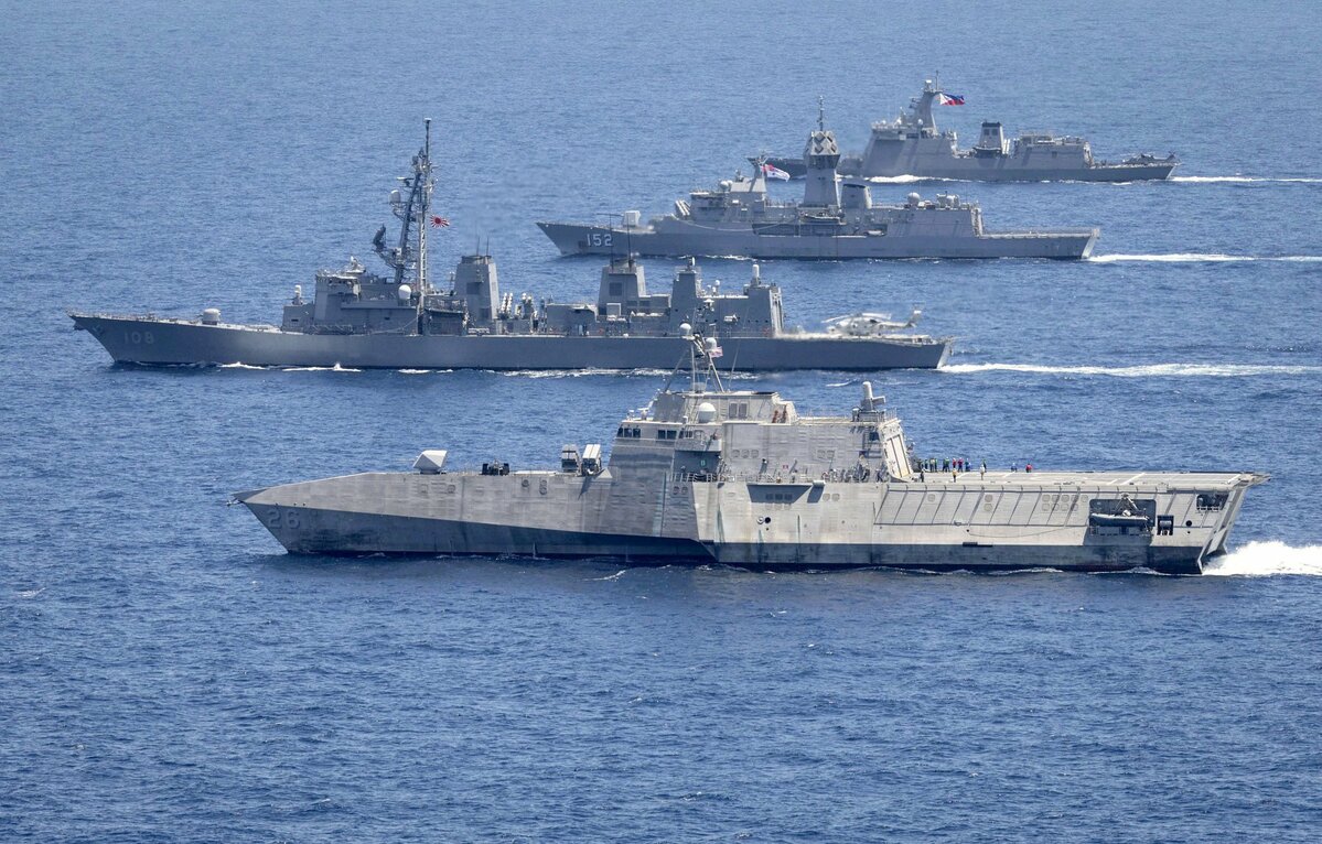 Australis, us, philippines japan navy drills