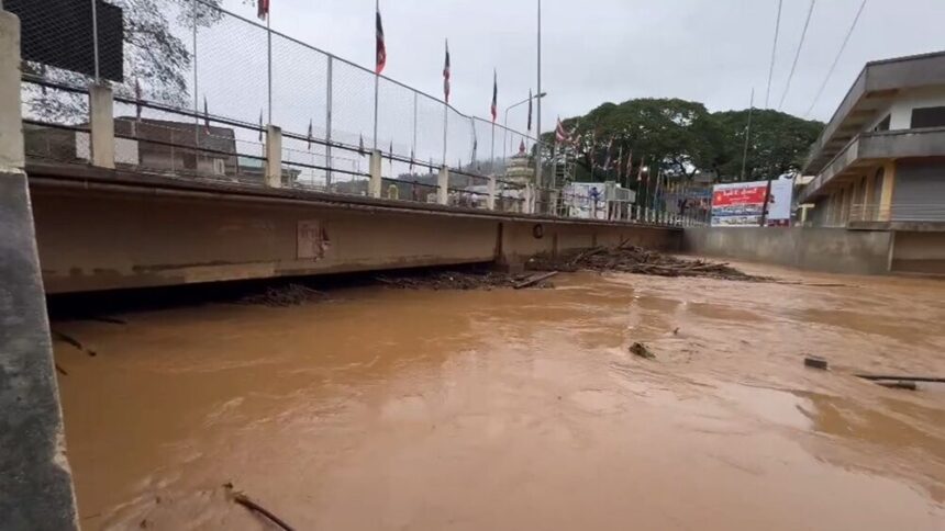Flood Warning Issues for Mae Sai Chiang Rai