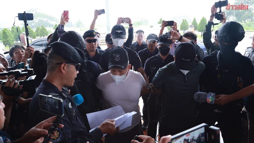 Drug Traffickers Taken into Custody, Mae Sai, Chian Gai