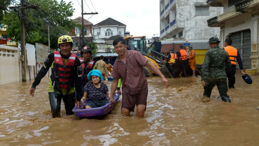 Flooding in Northern Thailand
