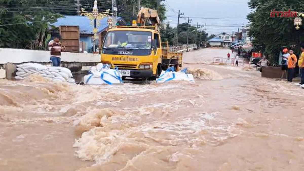 Tropical Storm Wipha Continues to Cause Devastation in Northern Thailand