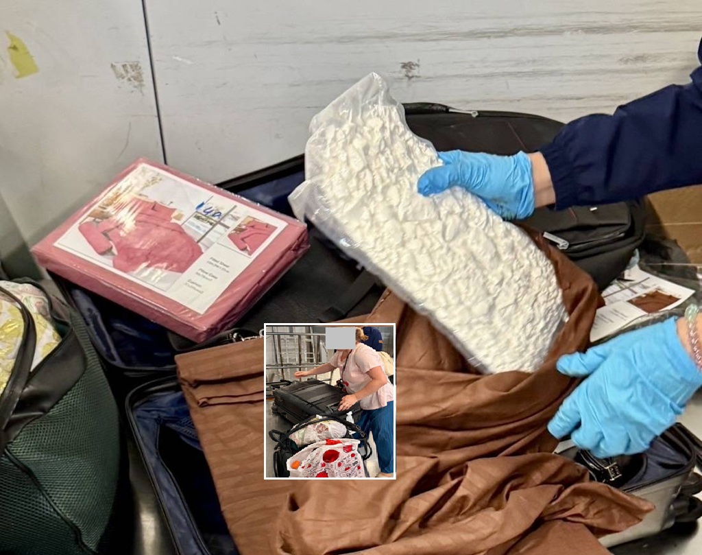 Romanian Woman Detained at Suvarnabhumi Airport with 3.5 kg of Heroin