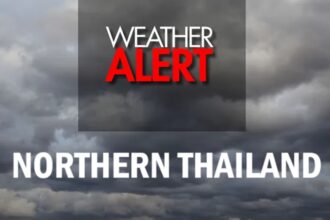 Severe Weather Alert Issued for Chiang Rai and Chiang Mai