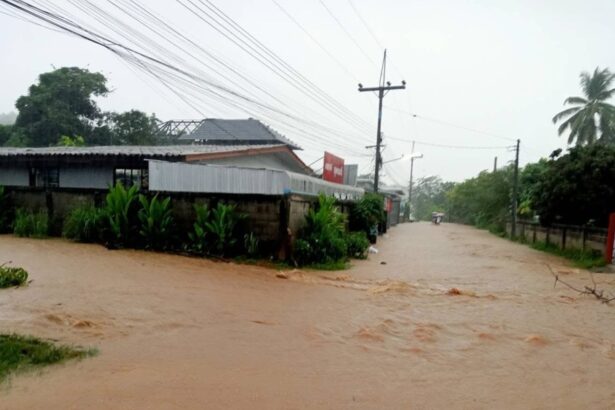 Storm Wipha Causes Severe Flooding in 18 Districts in Chiang Rai