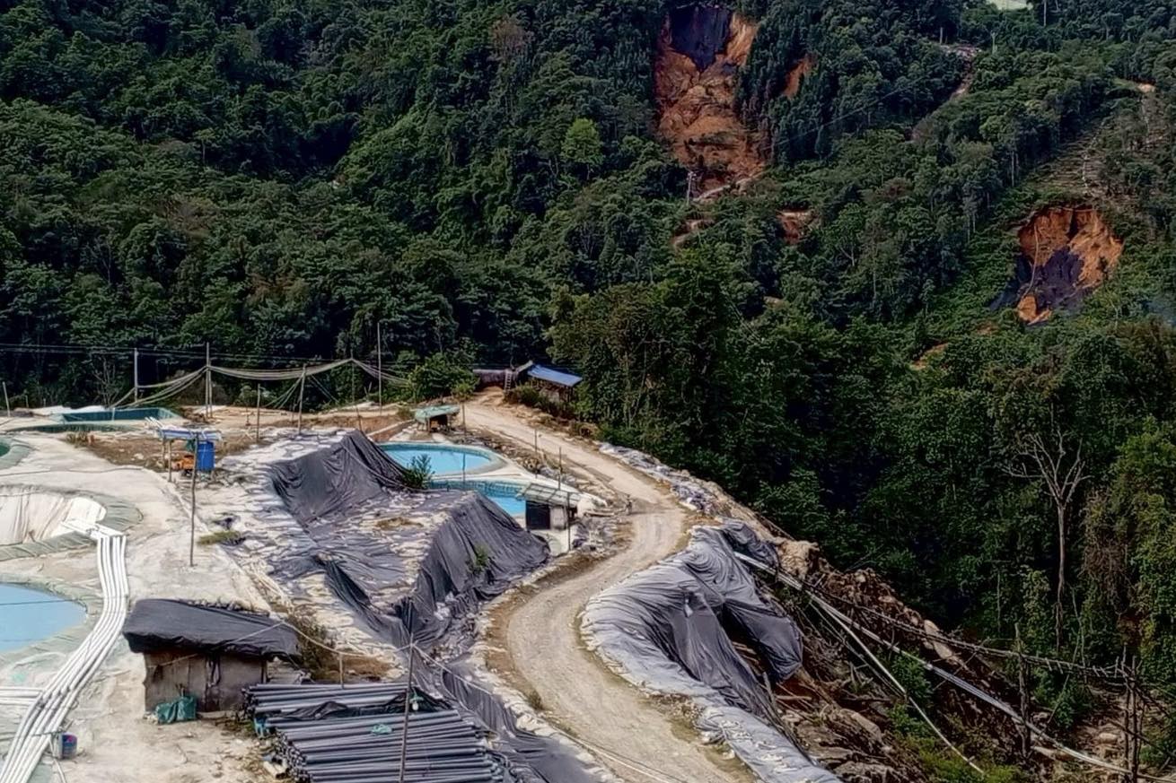 China's Rare Earth Mining Impact on the environment in Chiang Rai