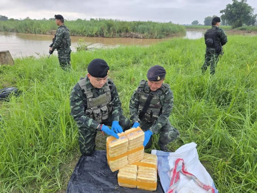 methamphetamine seized chiang rai