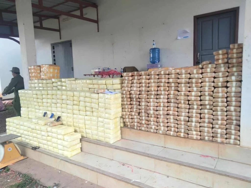 Laos Meth Seizure