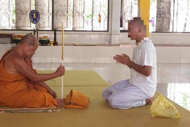 Chiang Rai Abbot Disrobes