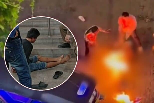 Man Sets Malaysian Tourist Couple on Fire in Bangkok