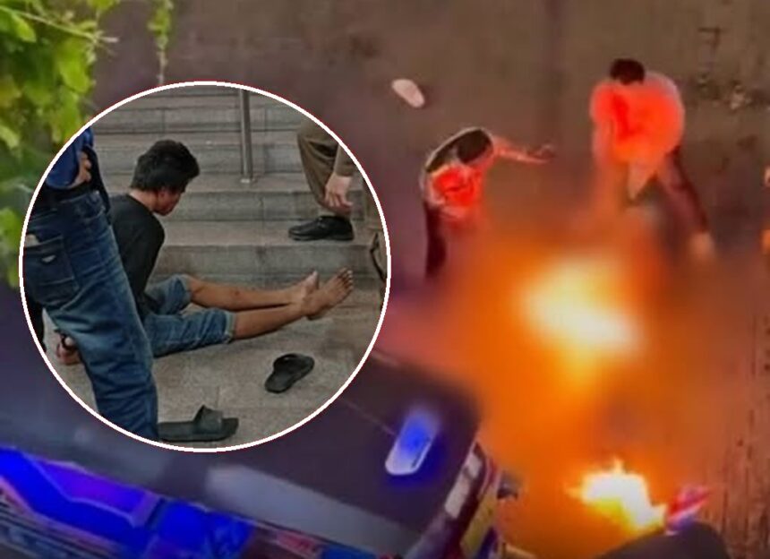 Man Sets Malaysian Tourist Couple on Fire in Bangkok