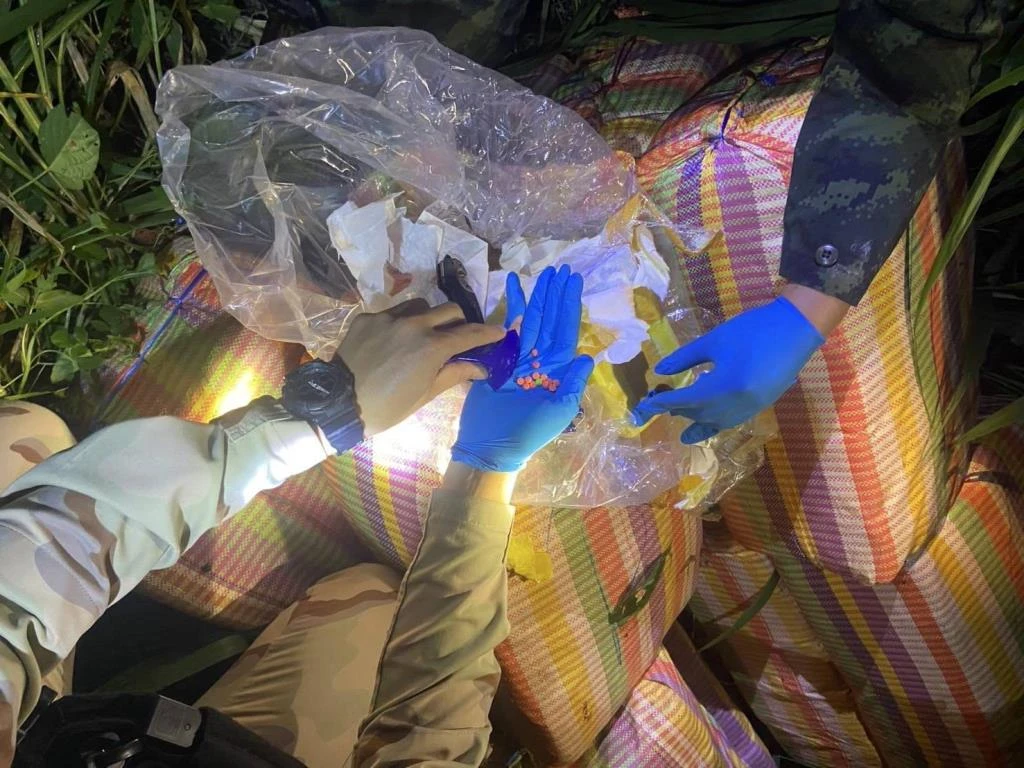 Pha Muang Task Force Seized 2 Million Meth Pills in Chiang Saen, Chiang Rai