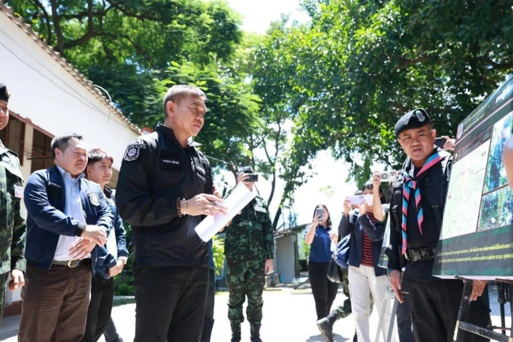 Northern Thailand Frontline Border Troops Praised By ONCB Chief