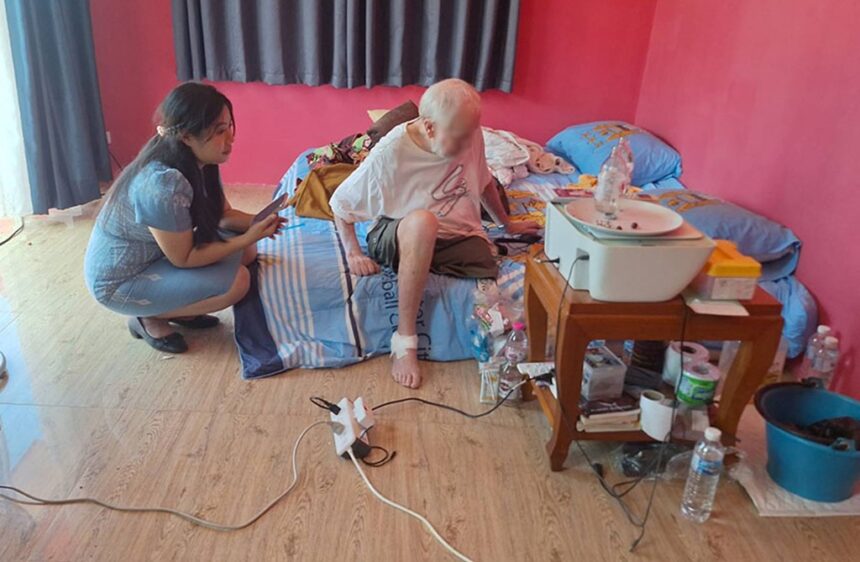 Elderly Australian Rescued