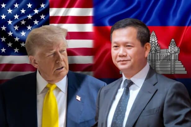 Trump, Cambodia, Noberl Peace Prize