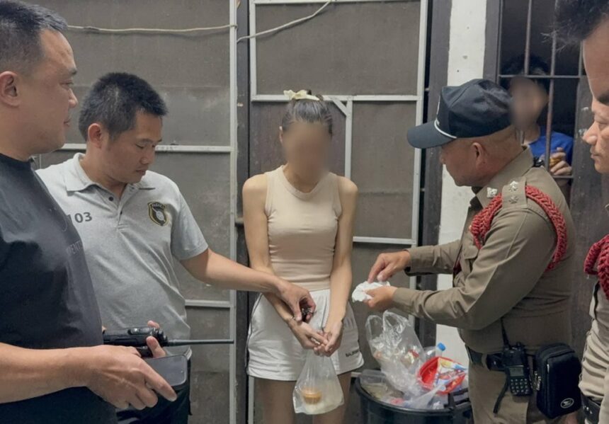 Chiang Rai Woman methamphetamine