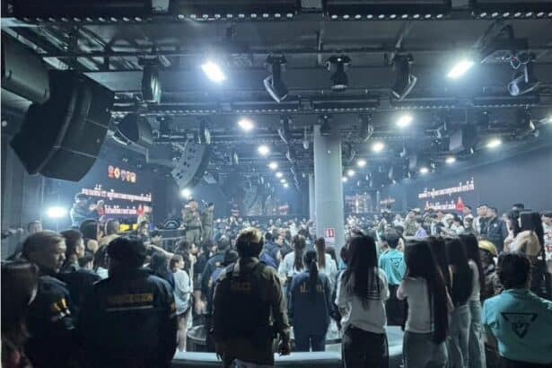 Chinese Arrested, Pub Raid Bangkok