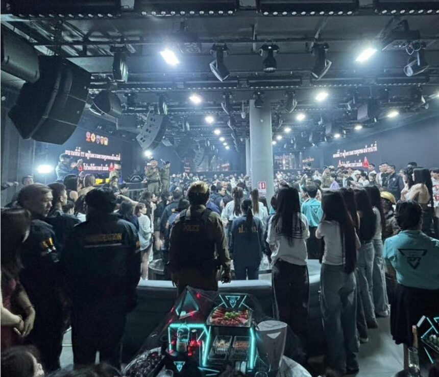 Chinese Arrested, Pub Raid Bangkok