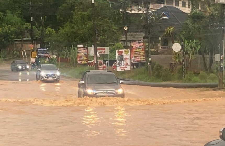 Flooding Chiang Rai