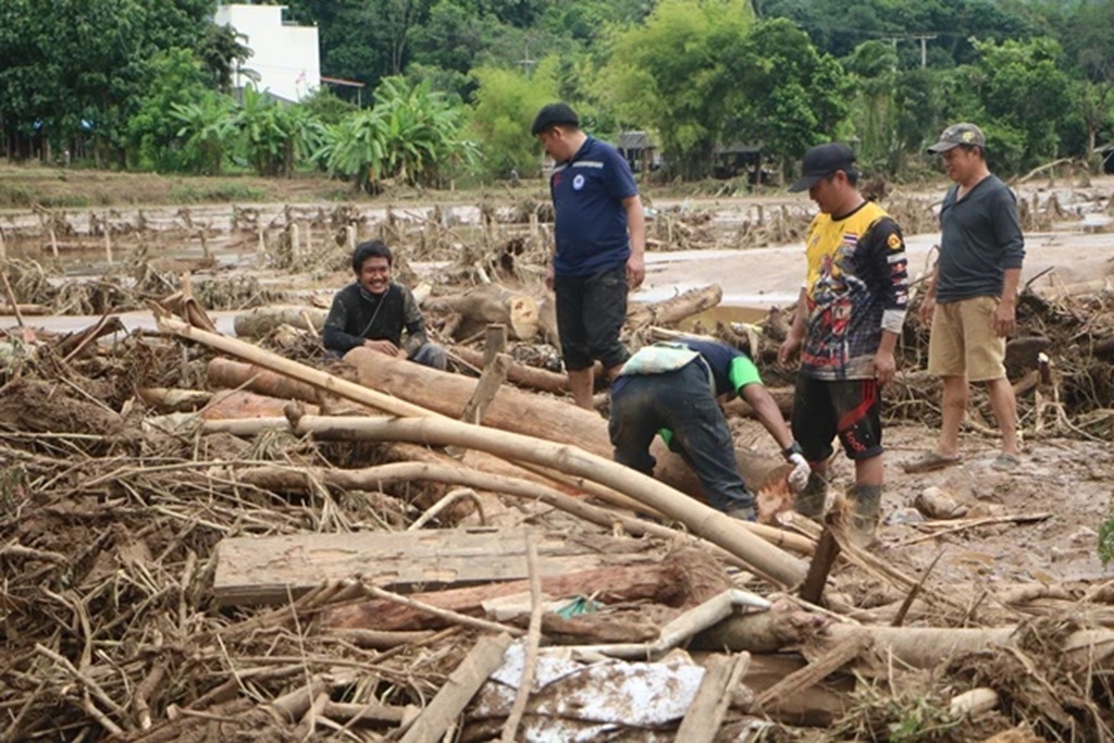 Mae Hong Song Restores Flood Hit Areas 