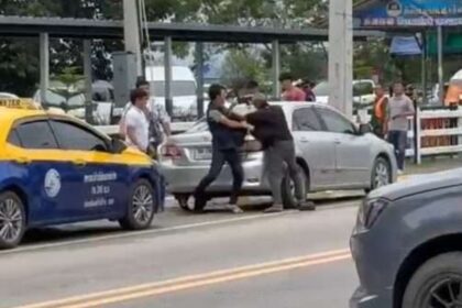 Dispute Over Taxi Fare Leads to Physical Altercation in Chang Saen, Chiang Rai