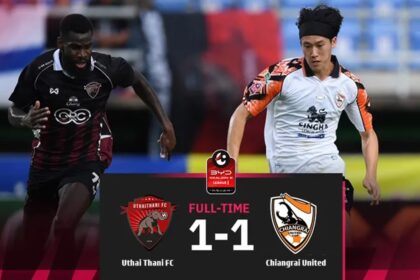 Uthai Thani FC and Chiangrai United