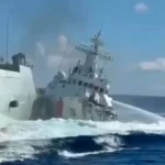 Chinese ships collide south china sea