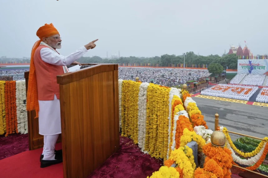 Modi Vows to Punish Pakistan in 79th India Independence Day Speech