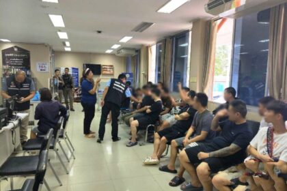 Chinese detained Chiang Rai