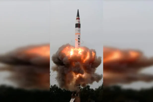 India Test-Fires Agni-5 Intermediate Ballistic Missile, Falunting Its Nuclear Capabilities