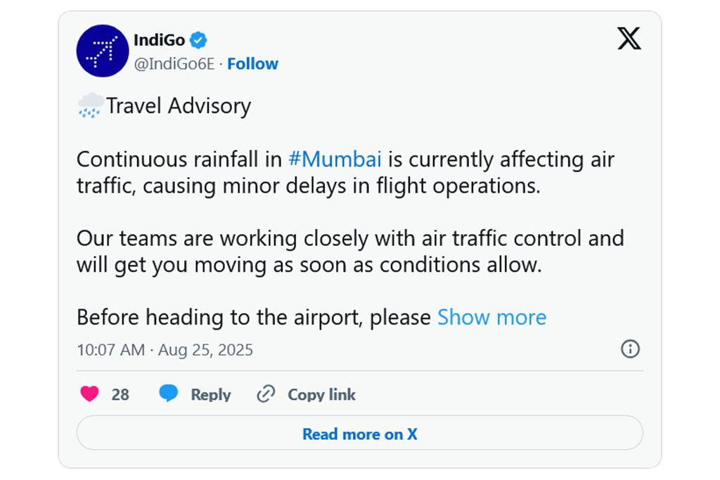 air travel warning india