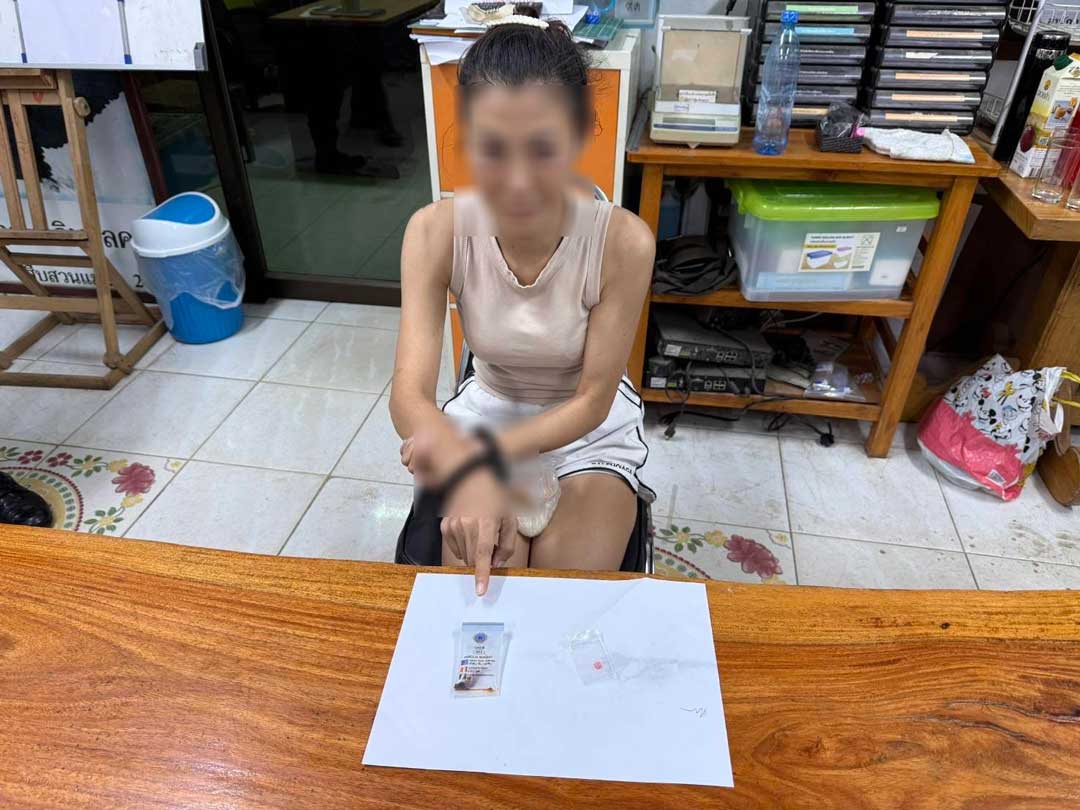 Chiang Rai Woman methamphetamine