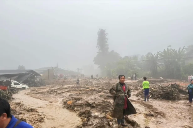 Flash Flood in Mae Chaem Chiang Mai