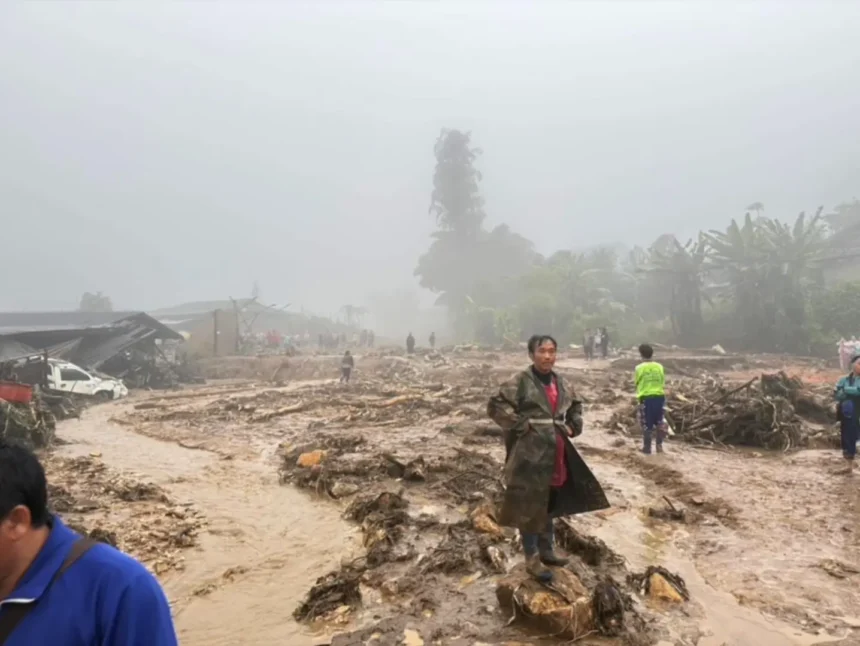 Flash Flood in Mae Chaem Chiang Mai