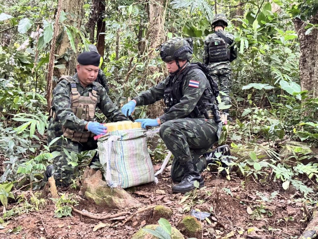 Pha Muang Task Force Seizes 36 Billion Baht Worth of Drugs in 12 Months