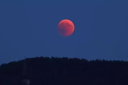 Blood Moon Over Thailand