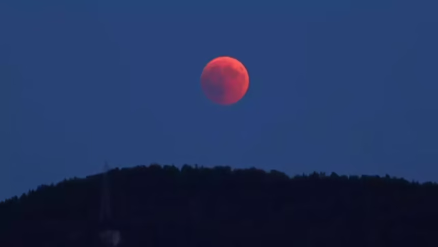 Blood Moon Over Thailand