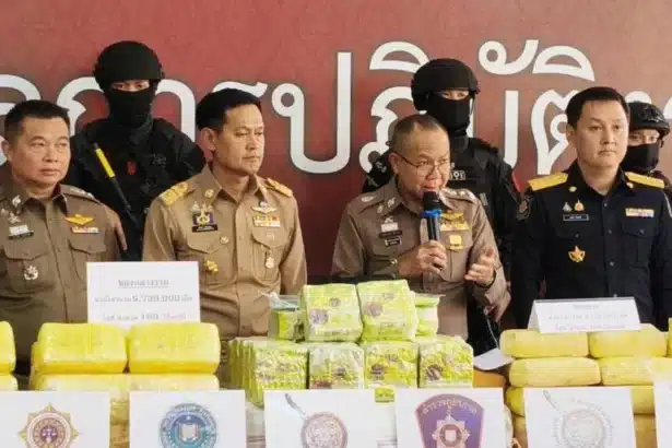 Police 10 Million Meth Pills and 100 Kg of Crystal Meth