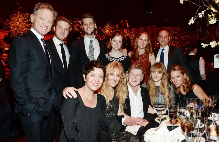 Robert Redford family