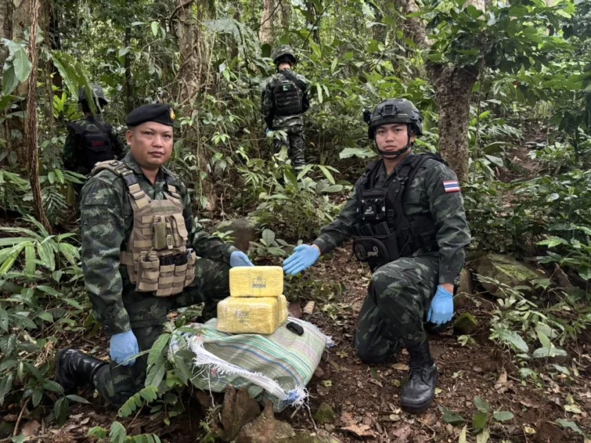 Pha Muang Task Force Seizes 36 Billion Baht Worth of Drugs in 12 Months
