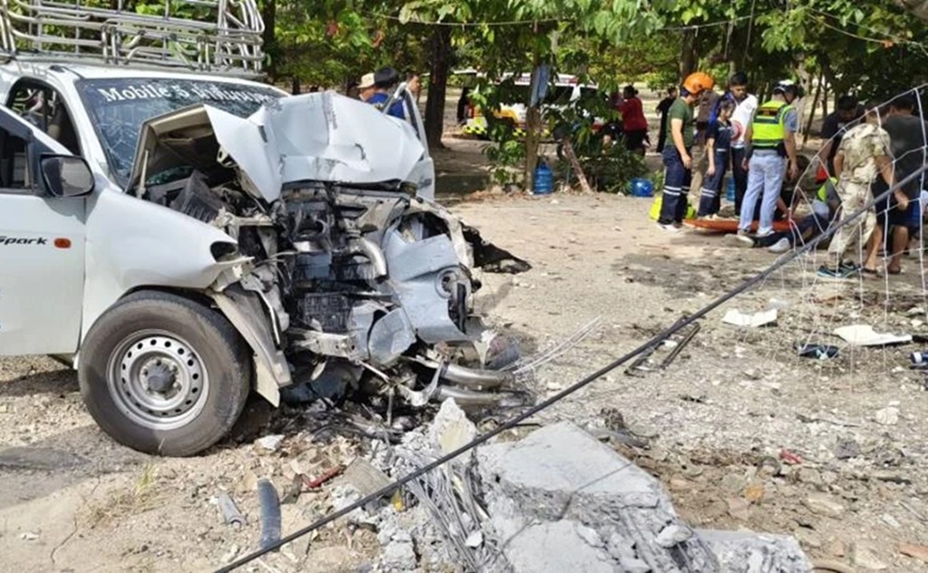 Damage to Power Poles in Chiang Mai Exceeds 10 Million Baht