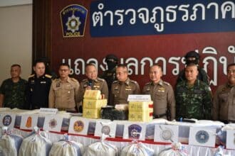 Chiang Mai Police Seize 8.6 Million Meth Pills, 450Kg of Crystal Meth in 4 Drugs Busts