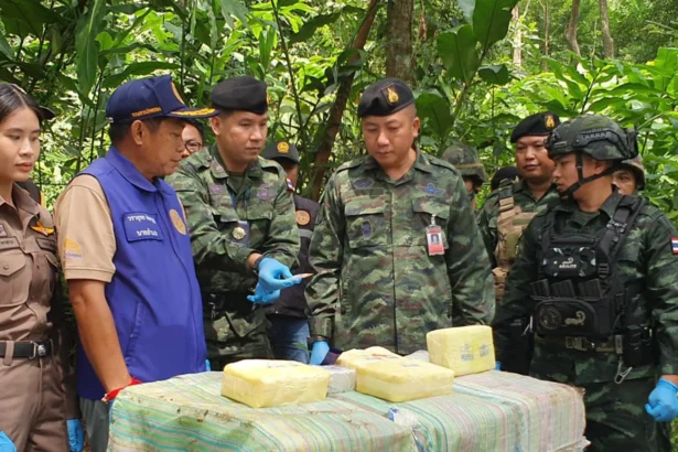 Pha Muang Task Force Siezes 2 Million Meth Pills in Mae Sai, Chiang Rai