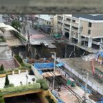 Massive Sinkhole Swallows Samsen Road in Bangkok: Vajira Hospital and Police Station