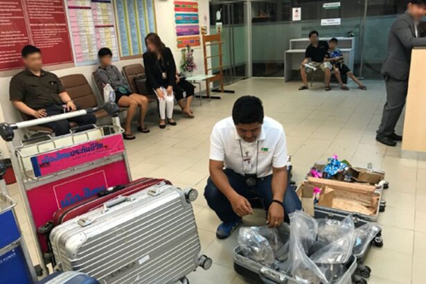 Vietnamese Man Busted at Bangkok Airport With Rhino Horns