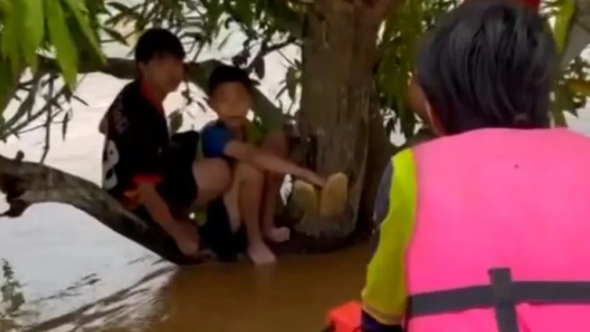 Young Boys Rescued in Phetchabun
