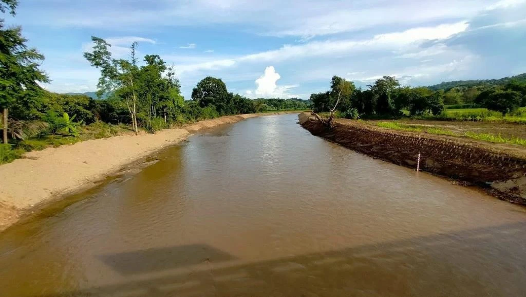 Lao River in Mae Suai District, Chiang Rai