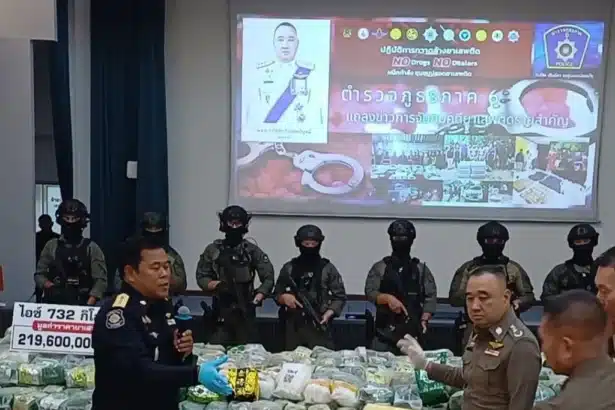 Police Seize 732 Kilograms of Blue Magic Crystal Meth