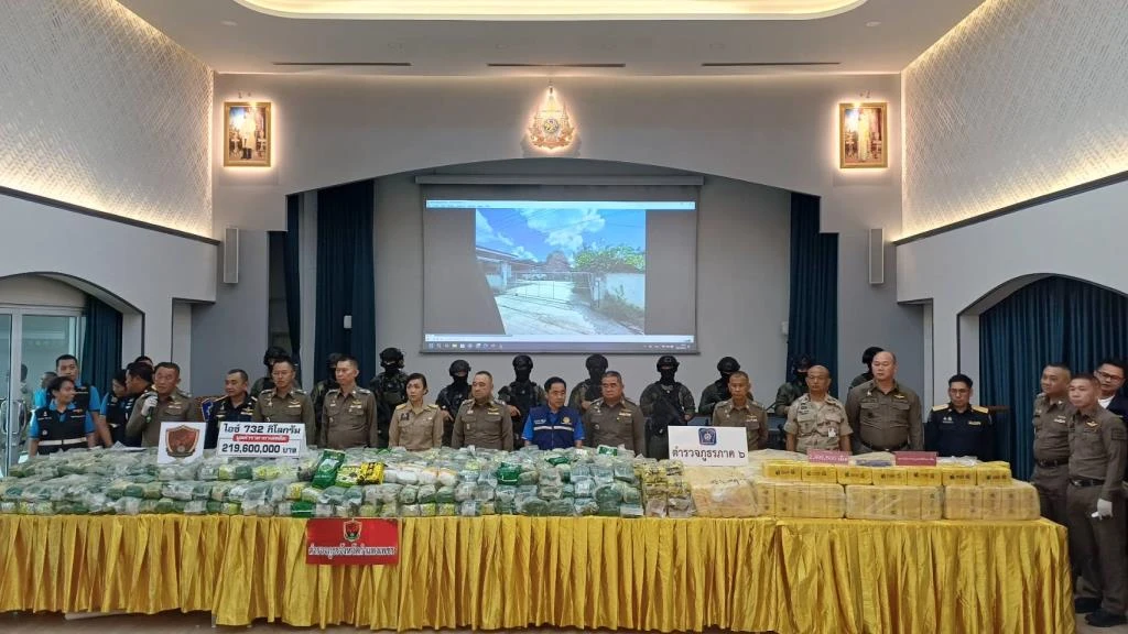Police Seize 732 Kilograms of Blue Magic Crystal Meth