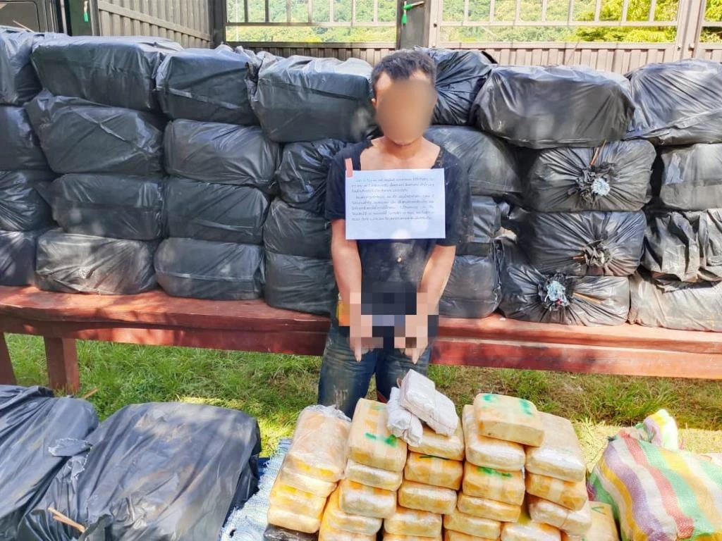 Lao Police Seize Nearly 13 Million Meth Pills After Manhunt